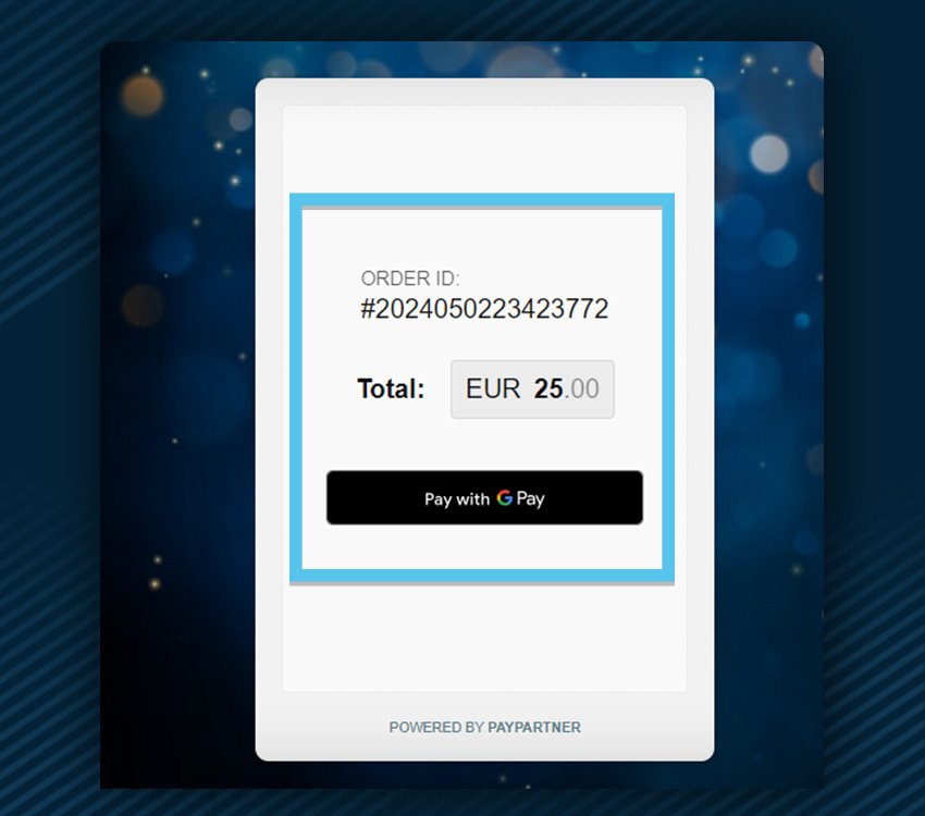 azur casino comment deposer gpay etape 1