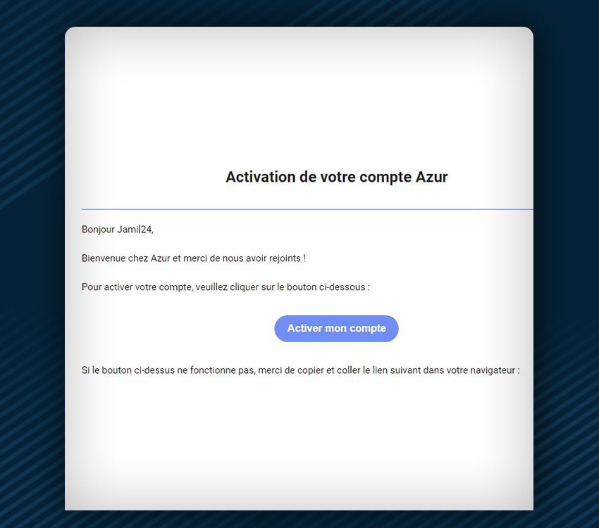 azur casino comment s'inscrire etape 6