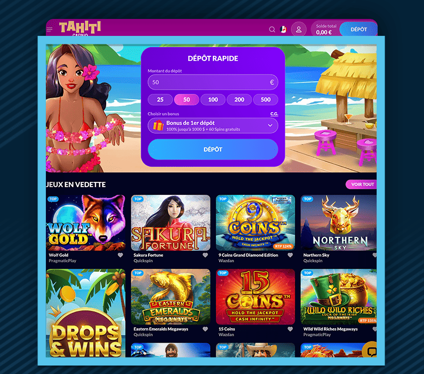 tahiti casino comment s'inscrire etape 5