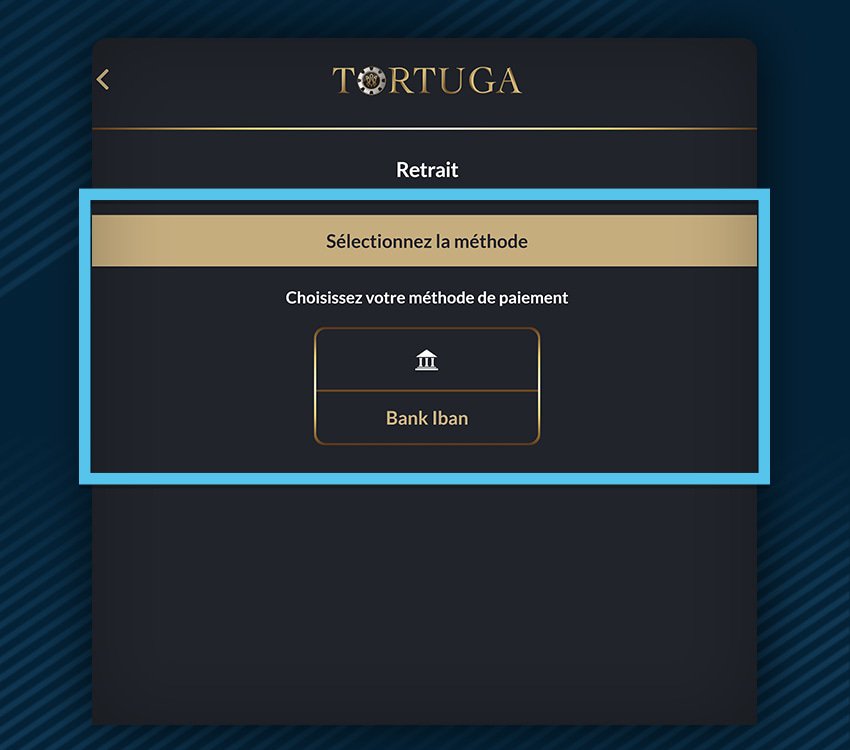 tortuga casino comment retirer etape 3