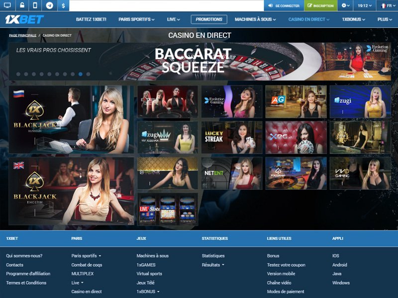 1xBet Casino