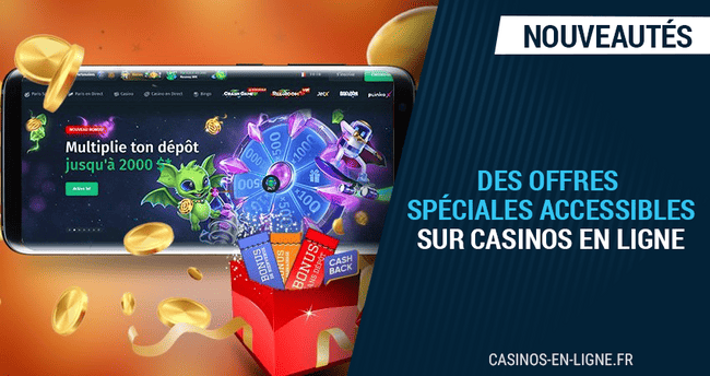 5 bonus exclusifs à saisir sur les casinos en ligne fin 2023