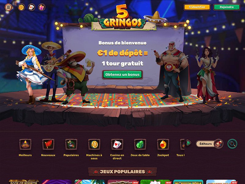 5Gringos Casino