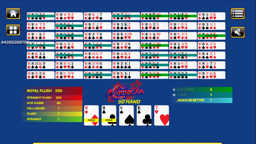 all american poker screenshot 2