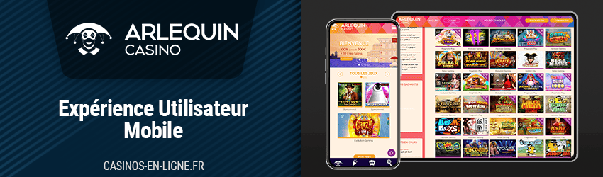 version mobile arlequin casino