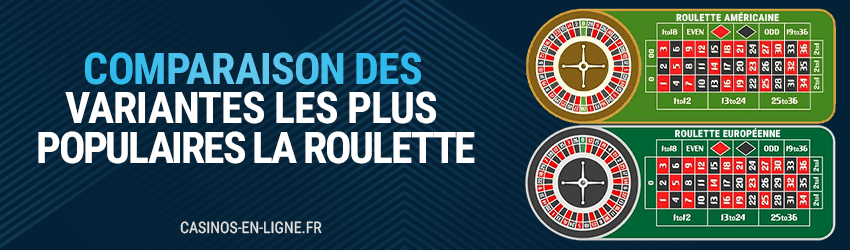 variantes populaires de la roulette