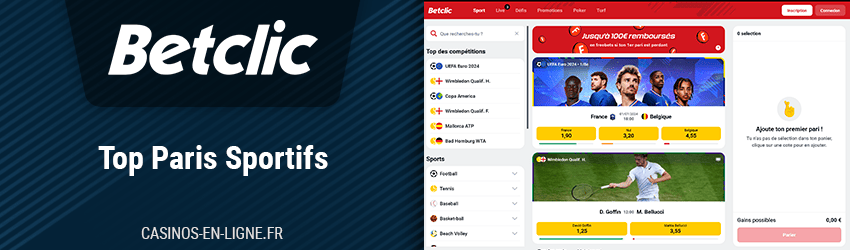 paris sprtifs betclic casino