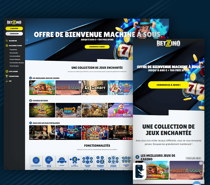 betzino casino bonus bienvenue