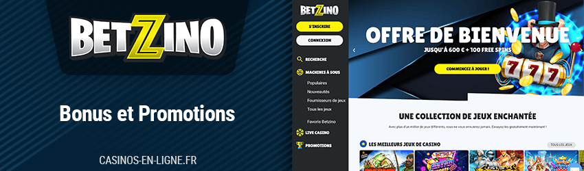 bonus de betzino casino