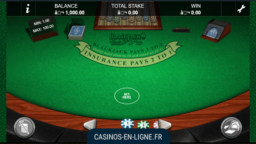 blackjack atlantic city sh screenshot 1