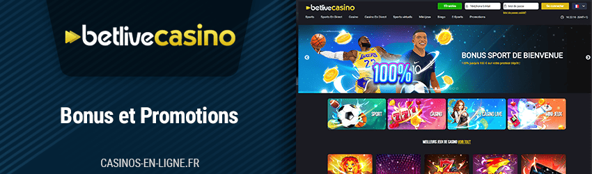 bonus de betlive casino