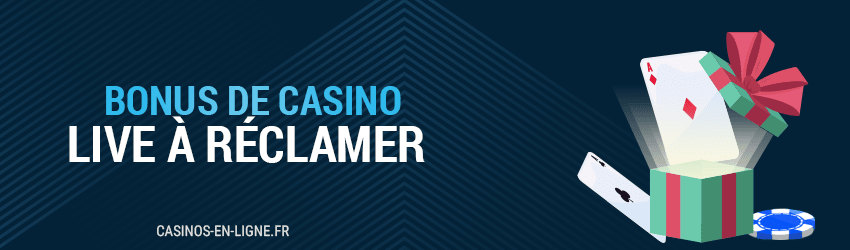 bonus de casino live a reclamer