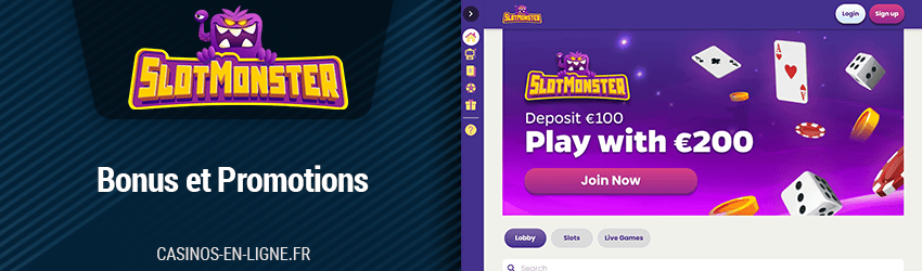 bonus de slotmonster casino