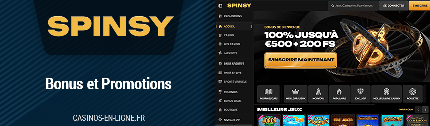 bonus de spinsy casino