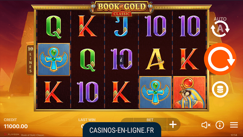 jeu book of gold classic screenshot 1