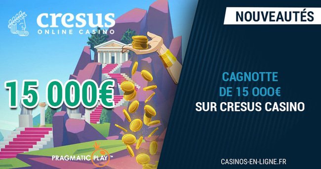 cagnotte à partager sur cresus casino