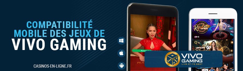 jeux mobile casino vivo gaming