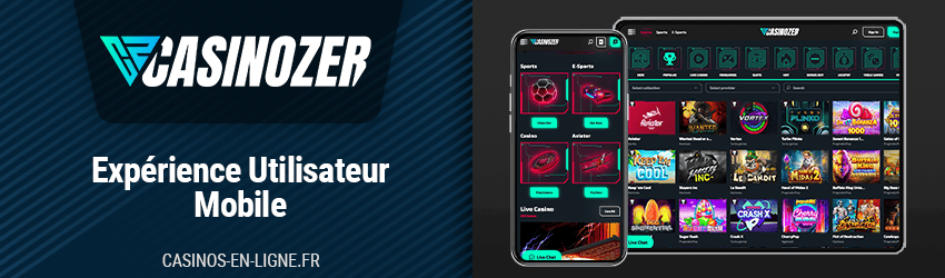 version mobile casinozer