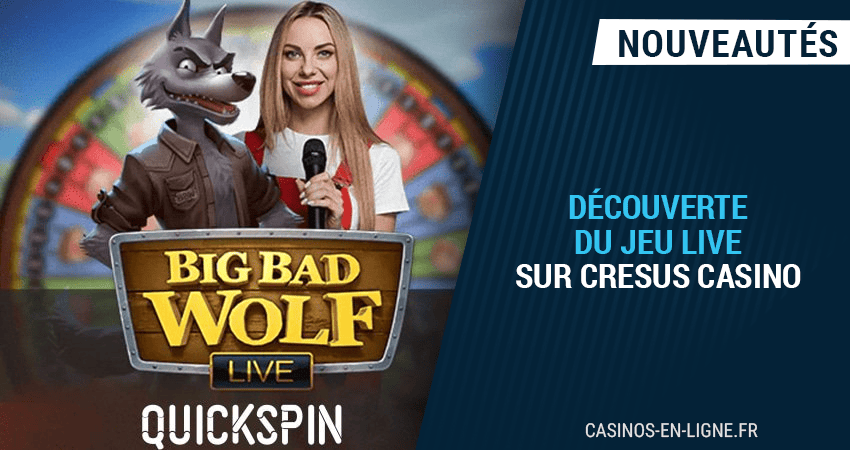 découvrez big bad wolf live jeu du mois sur cresus casino