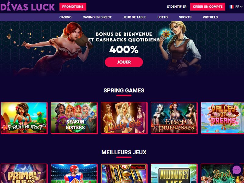 Divas Luck Casino