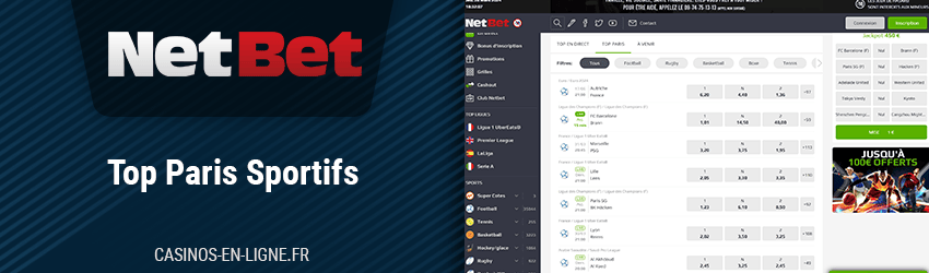 paris sportif netbet