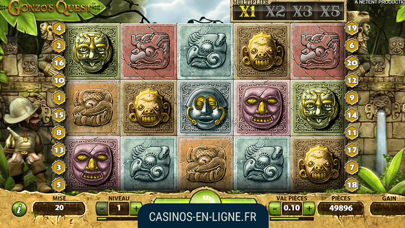 jeu gonzo s quest screenshot