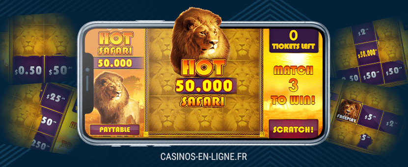 hot safari scratchcard main