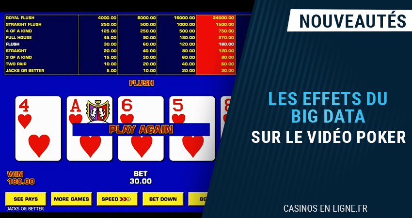 impact big data sur le video poker