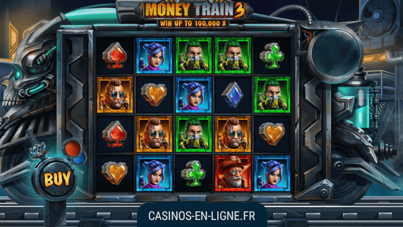 interface machine a sous money train 3