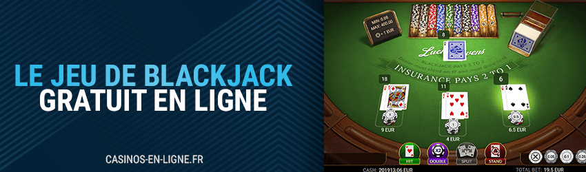 Différentes blackjack gratuit