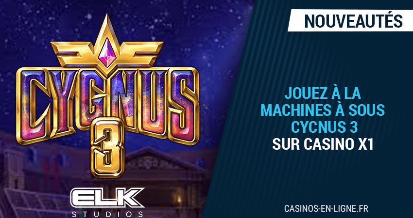 500€ de x1 casino pour jouer à cygnus 3