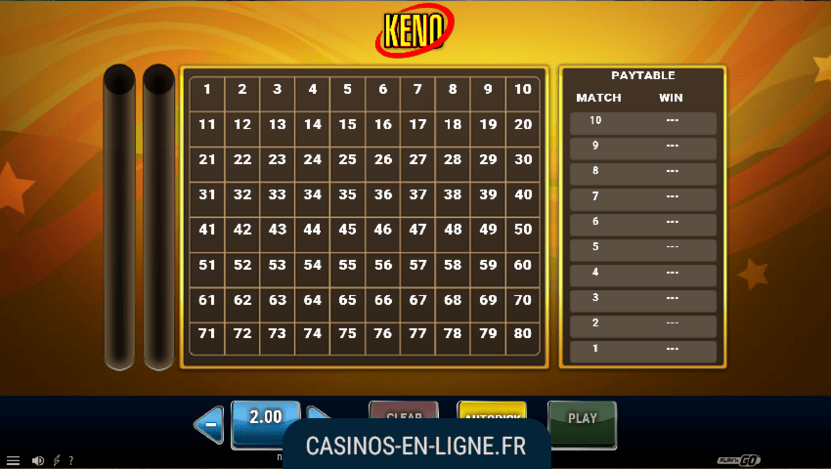 keno playngo screenshot 1