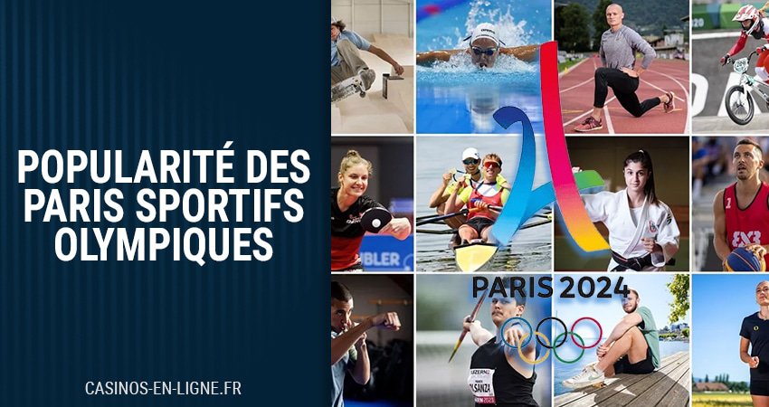 popularité des paris sportifs olympiques