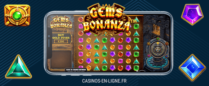 machine a sous gems bonanza