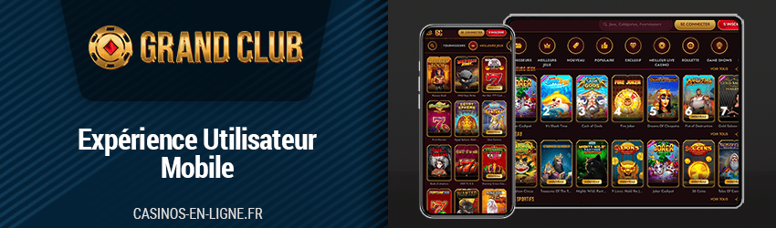 mobile de grand club casino