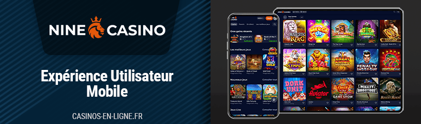 version mobile nine casino