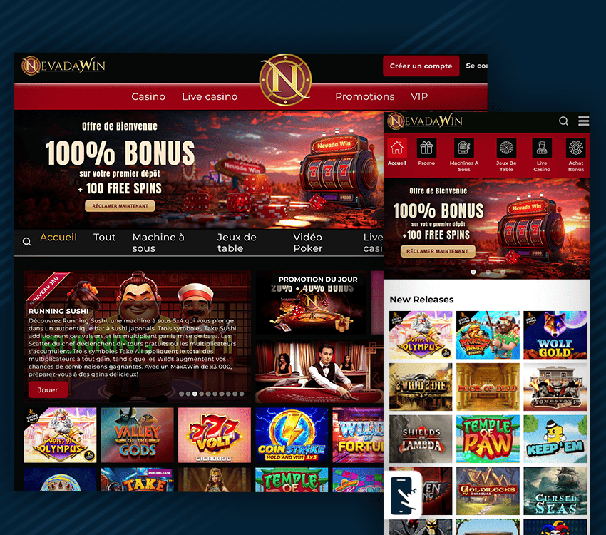 nevadawin casino bonus bienvenue