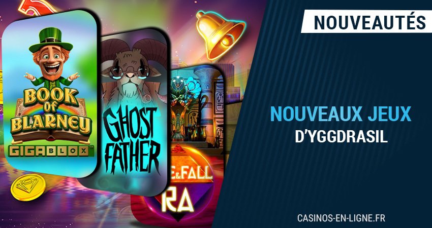 les nouveaux jeux yggdrasil gaming sur les casinos en ligne