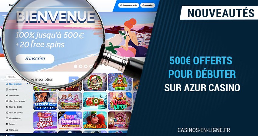 offres accueil 10 depot sur casinos en ligne