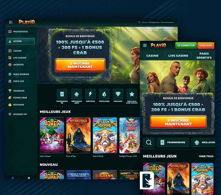 playio casino bonus bienvenue