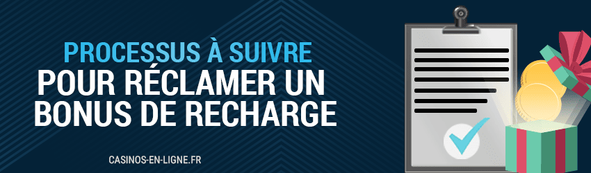 processus a suivre pour reclamer un bonus de recharge