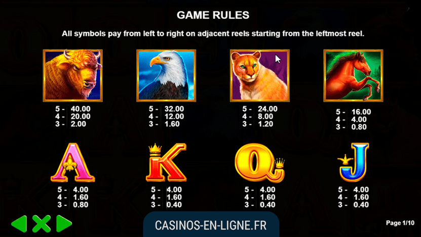 regle du jeu wolf gold power jackpot