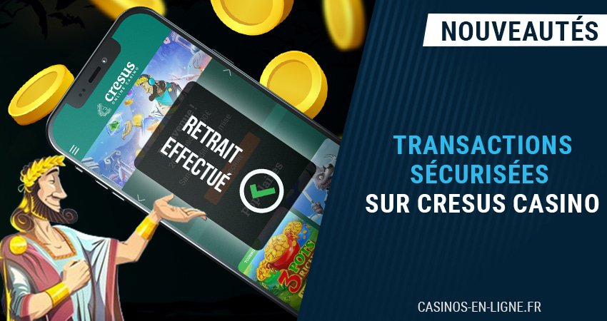 réussir des dépôts et retraits sur cresus casino en 2024