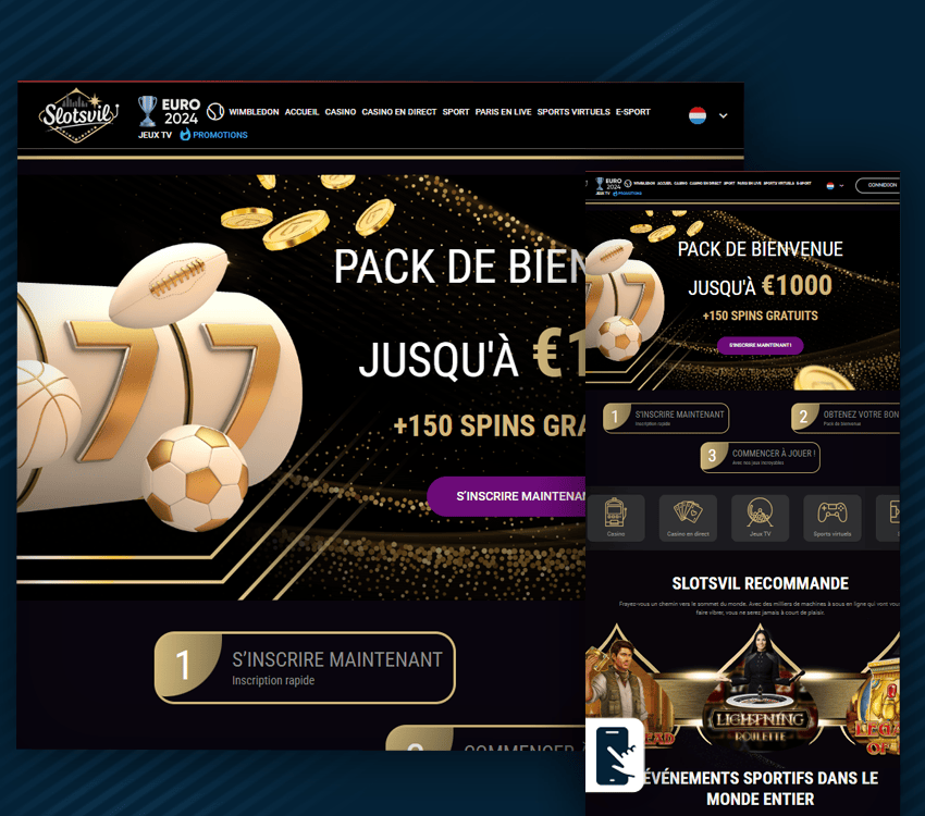 slotsvil casino bonus bienvenue