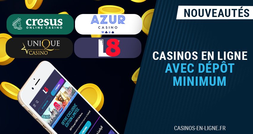 casino en ligne avec depot minimum