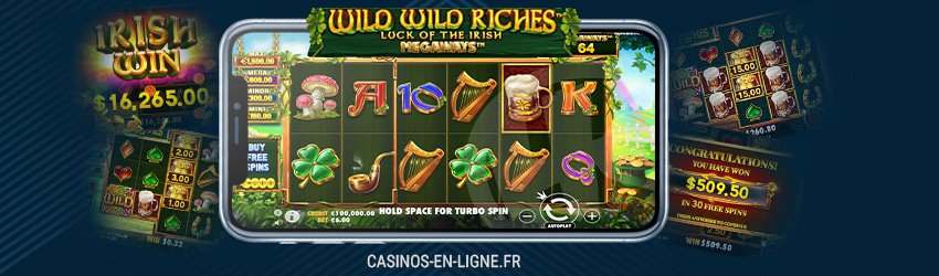 wild wild riches luck of the irish