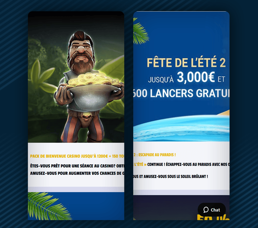 autres bonus winolot casino