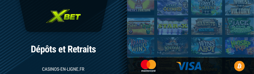 méthode de paiements Xbet Casino